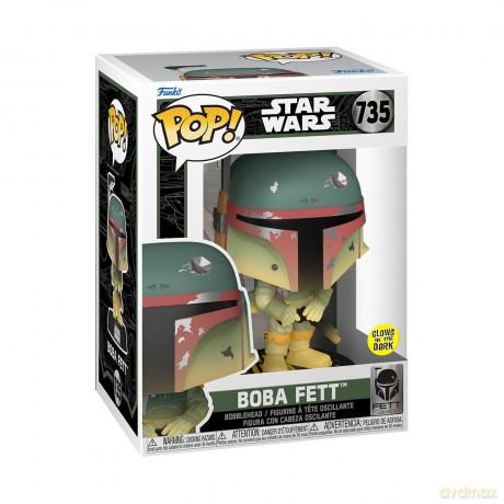 FUNKO POP Star Wars Fett Legacy Boba Fett GLOW 735