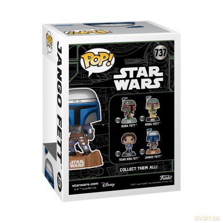 FUNKO POP Star Wars Fett Legacy Jango Fett 737
