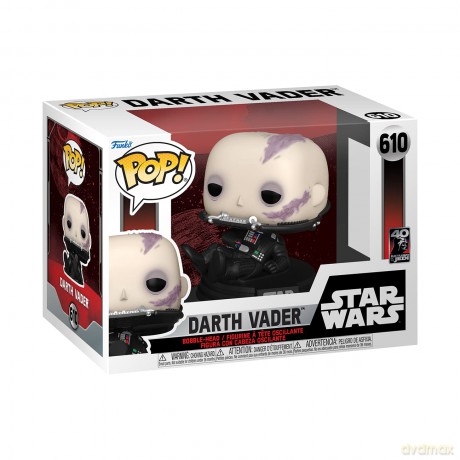 FUNKO POP Star Wars Jedi 40th Darth Vader Bobble 610