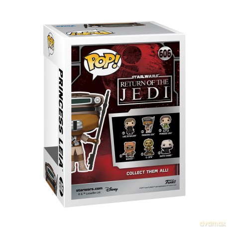 FUNKO POP Star Wars Jedi 40th Princess Leia Bobble 606