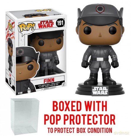 FUNKO POP Star Wars The Last Jedi Finn Bobble 191