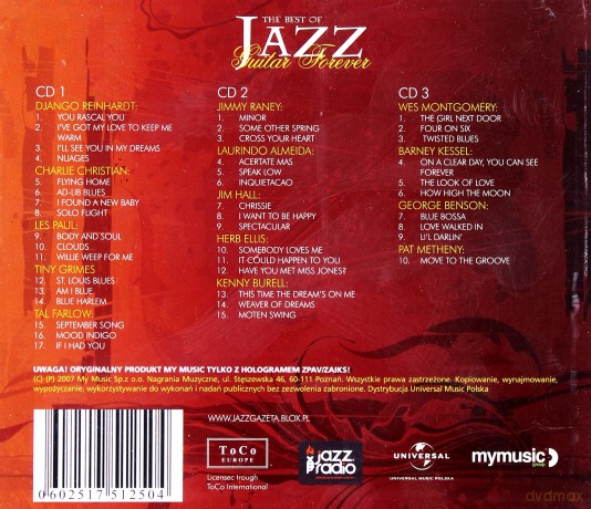 Best Guitar Jazz Forever [3CD]