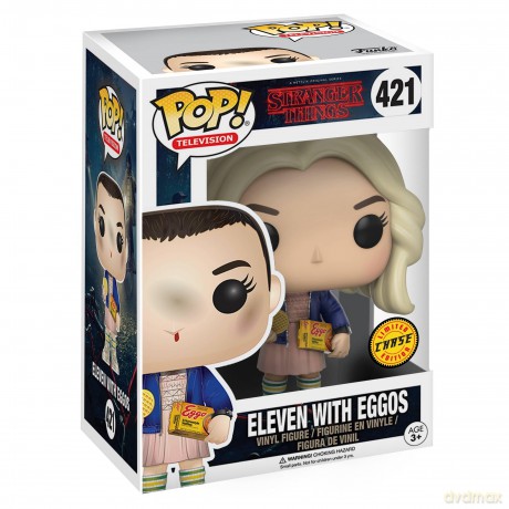 FUNKO POP Stranger Things Eleven w/Eggos w/Chase 421