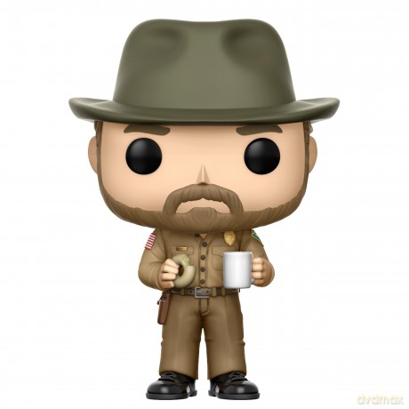 FUNKO POP Stranger Things Hopper w/Donut w/Chase 512