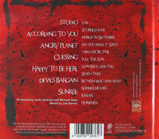 New Model Army: Between Wine And Blood (digipack) [2CD]