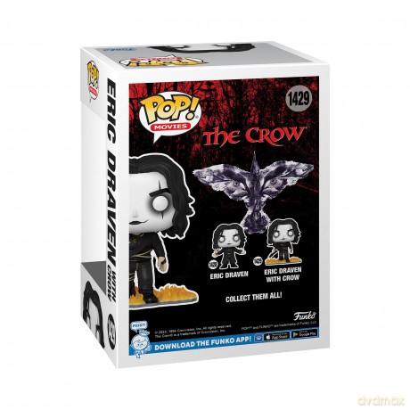 FUNKO POP The Crow Eric Draven w/Crow 1429