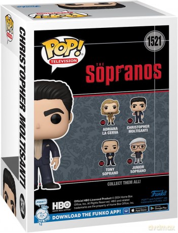 FUNKO POP The Sopranos Christopher Moltisanti w/Drink 1521