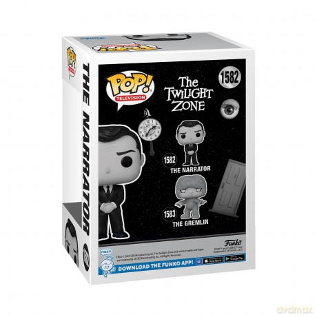 FUNKO POP The Twilight Zone The Narrator 1582
