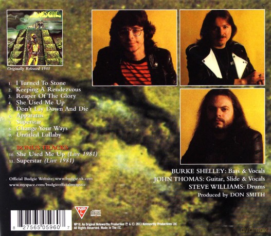 Budgie: Nightflight [CD]