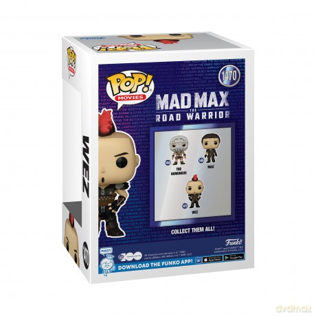 FUNKO POP WB 100th Mad Max The Road Warrior Wez 1470