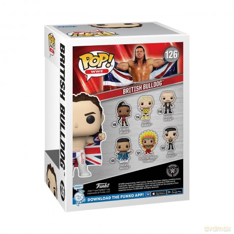 FUNKO POP WWE British Bulldog 126