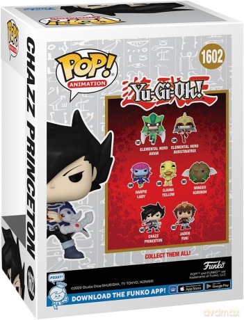 FUNKO POP Yu-Gi-Oh! Chazz Princeton 1602