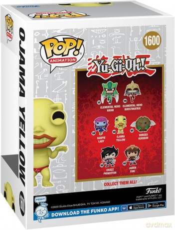FUNKO POP Yu-Gi-Oh! Ojama Yellow 1600