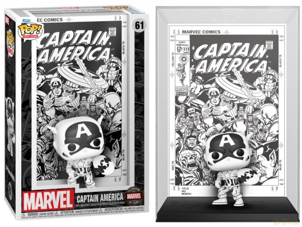 FUNKO POPS Comic Cover Marvel 85th Captain America 61
