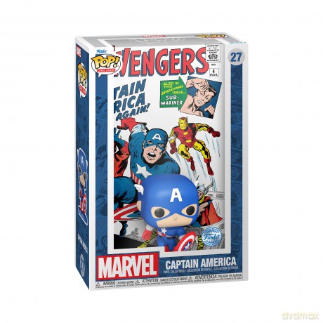 FUNKO POPS Comic Cover Marvel Avengers Captain America 27