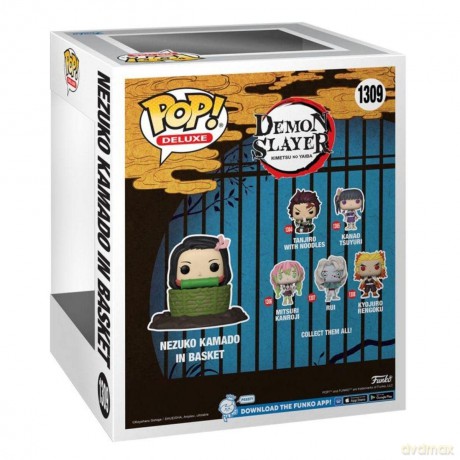 FUNKO POPS Deluxe Demon Slayer Nezuko Kamado in Basket 1309