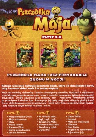 Pszczółka Maja (część 4-6) [3DVD]
