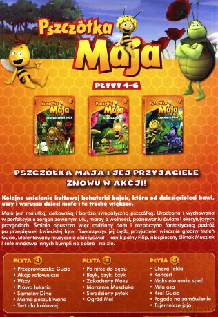 Pszczółka Maja (część 4-6) [3DVD]