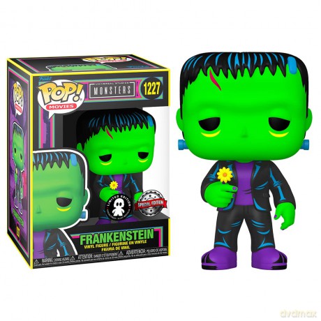 FUNKO POPS Monsters Universal Frankenstein Blacklight 1227