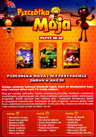 Pszczółka Maja (część 10-12) [3DVD]