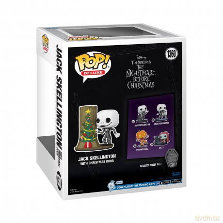 FUNKO POPS Nightmare B.C. 30th Jack w/Christmas Door 1360