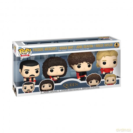 FUNKO POPS Rocks Queen Radio Gaga 4 Pack