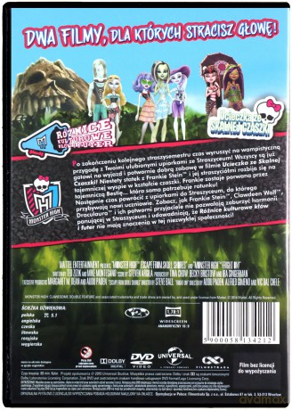Monster High: Ucieczka ze skalnej czaszki/ Różnice kulturowe  kłów i futer [DVD] 