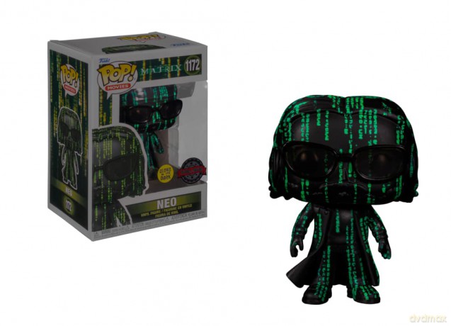 FUNKO POPS The Matrix 4 Neo Coded GLOW 1172