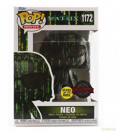 FUNKO POPS The Matrix 4 Neo Coded GLOW 1172