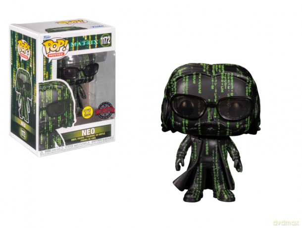 FUNKO POPS The Matrix 4 Neo Coded GLOW 1172