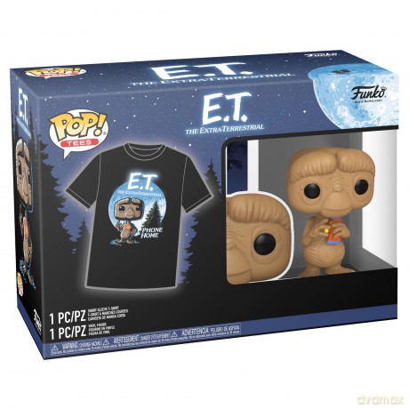 FUNKO TEE+POP E.T. E.T. w/Candy S