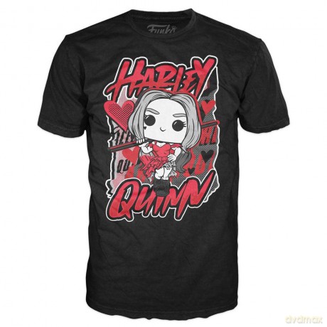 FUNKO TEE+POP Harley Quinn M