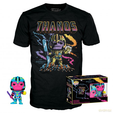 FUNKO TEE+POP Thanos Blacklight M