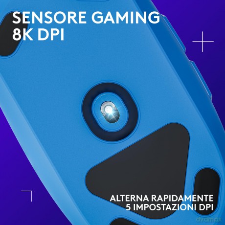 G203 Lightsync Gaming Mouse - Blue