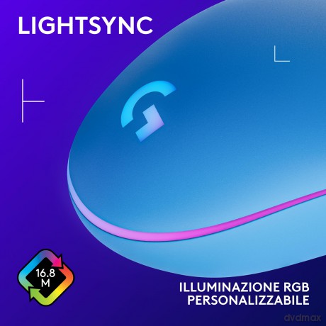 G203 Lightsync Gaming Mouse - Blue