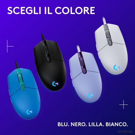 G203 Lightsync Gaming Mouse - Blue