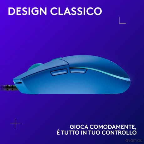 G203 Lightsync Gaming Mouse - Blue