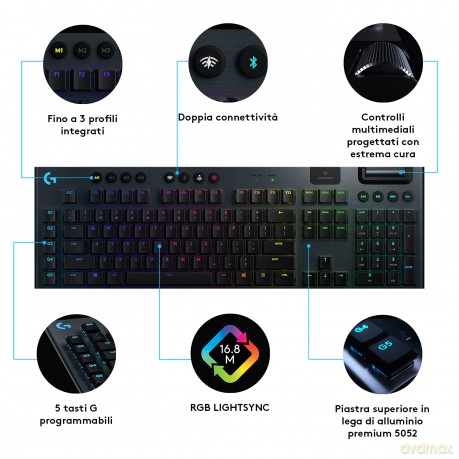 G915 Wireless Keyboard Gl Tactil