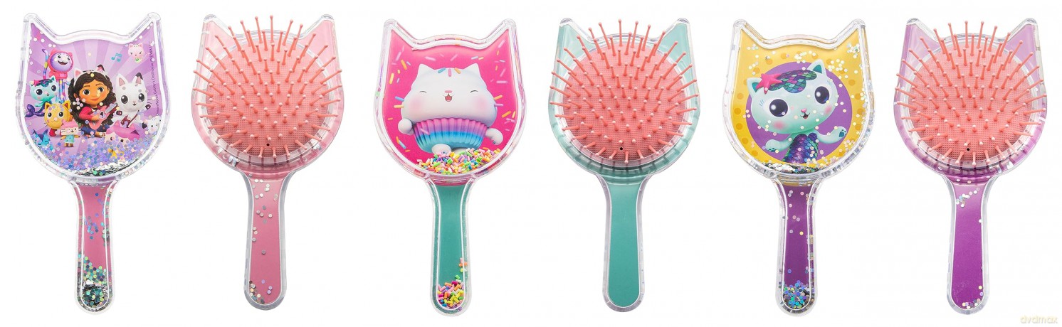 Gabby'S Dollhouse: Joy Toy - Spazzola A Forma Di Gatto