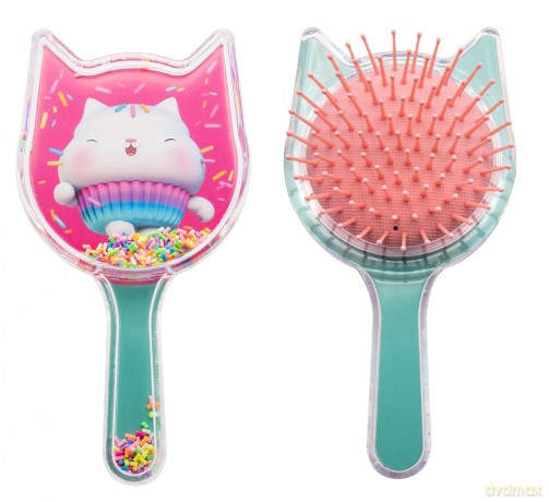 Gabby'S Dollhouse: Joy Toy - Spazzola A Forma Di Gatto