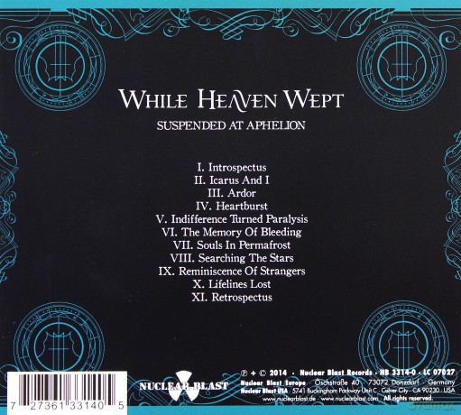 While Heaven Wept: Suspended At Aphelion (Digipack) [CD]