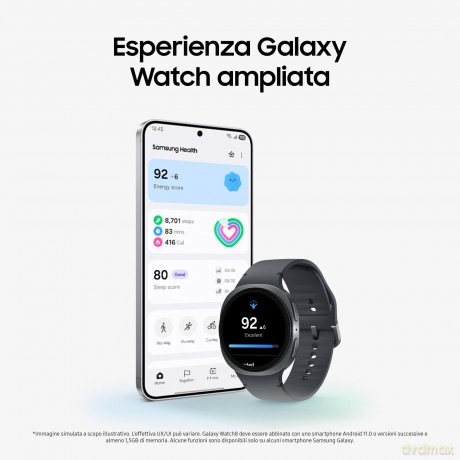 Galaxy Watch8 40mm Bt Silver