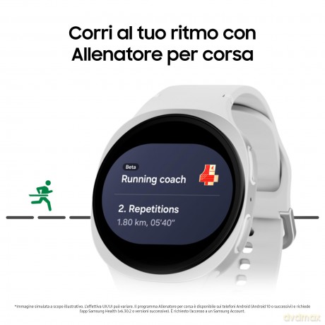 Galaxy Watch8 40mm Bt Silver