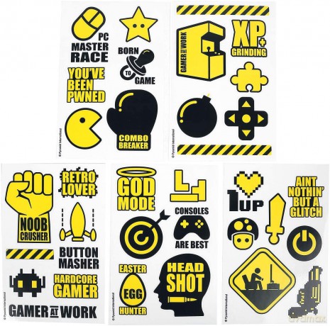 Gamer At Work: (Tech Sticker Pack)