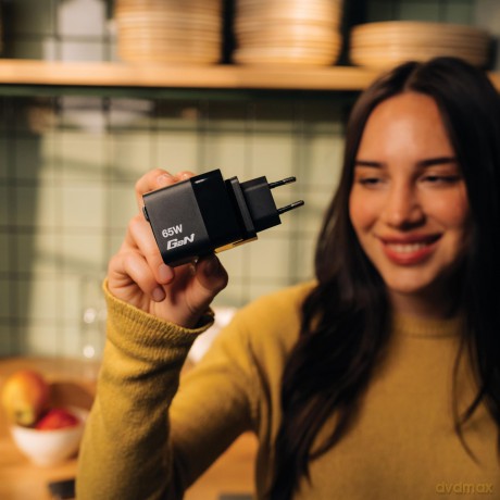 Gan Charger 2 Port 65w Mini