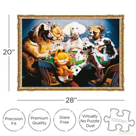 Garfield: Aquarius - Bold Bluff (Puzzle 1000 Pezzi)