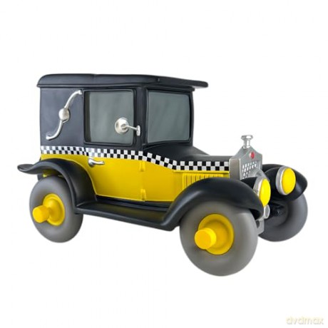 Gaston Lagaffe: Plastoy - Tirelire Taxi Fiat 509 (Skarbonka)