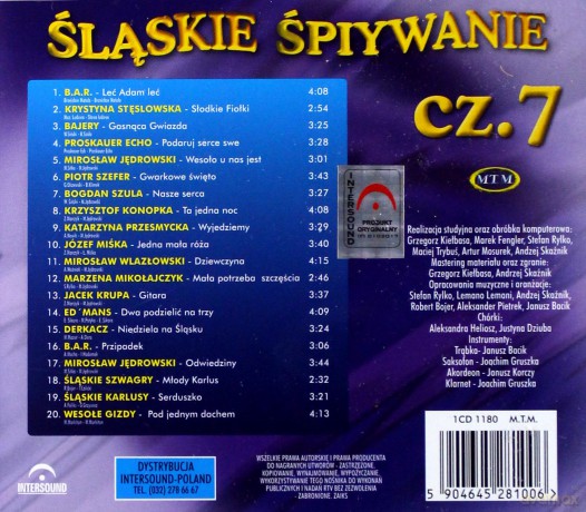 Śląskie Śpiywanie vol. 7 [CD]
