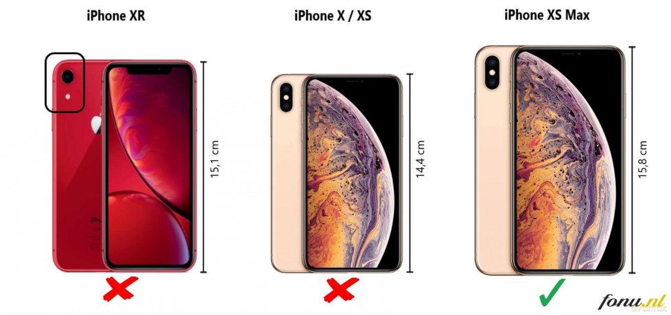 Gazelle Cover Iphone Xs Max Red/Wht