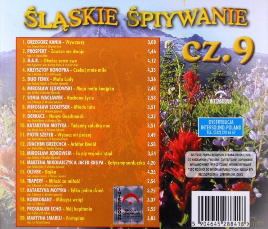 Śląskie Śpiywanie vol. 9 [CD]